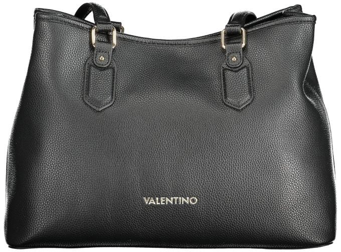 Valentino by Mario Valentino Mario Valentino Black Polyurethane Women Handbag
