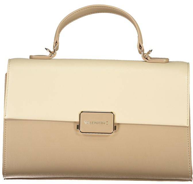 Valentino by Mario Valentino Mario Valentino Beige Polyurethane Women's Bag