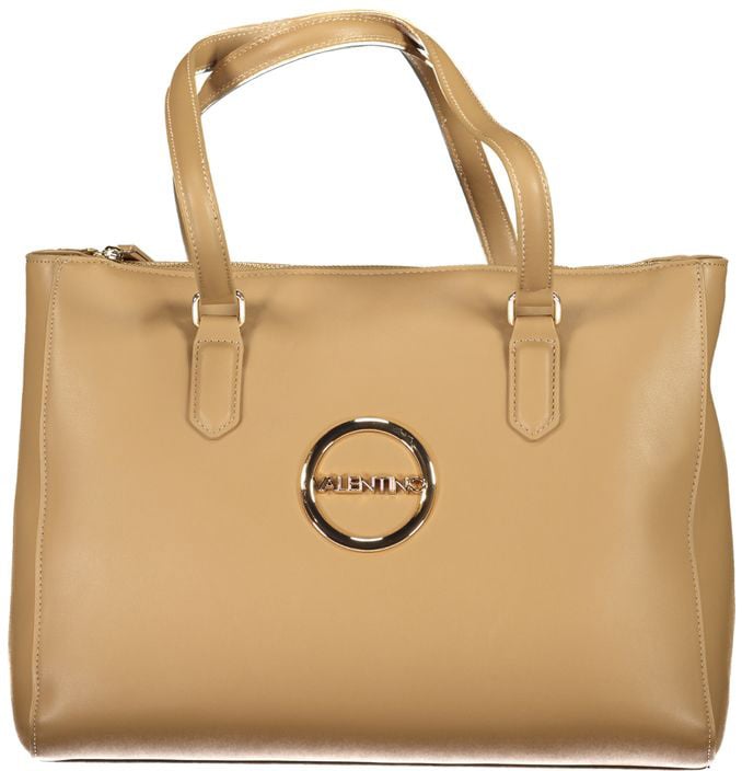 Valentino by Mario Valentino Mario Valentino Beige Polyurethane Women's Bag