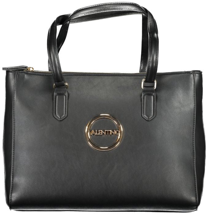 Valentino by Mario Valentino Mario Valentino Black Polyurethane Women Handbag