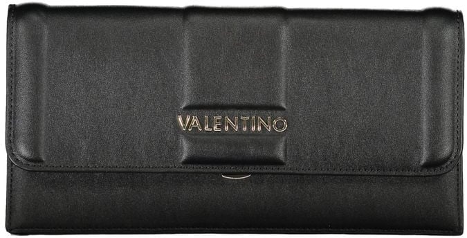 Valentino by Mario Valentino Mario Valentino Black Polyurethane Women Clutch