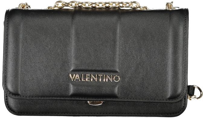 Valentino by Mario Valentino Mario Valentino Black Polyurethane Women Shoulder Bag
