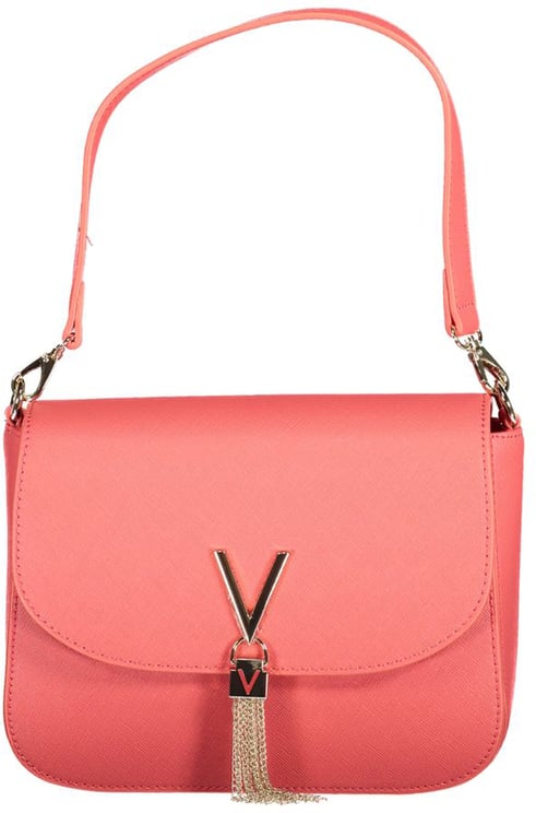 Valentino by Mario Valentino Mario Valentino Rosa Poliuretano Womens Bag with Removable Handles and Pockets