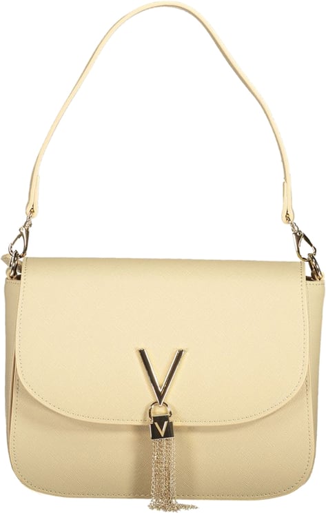 Valentino by Mario Valentino Mario Valentino Beige Polyurethane Women Handbag