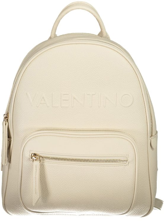Valentino by Mario Valentino Mario Valentino Beige Polyurethane Women Backpack