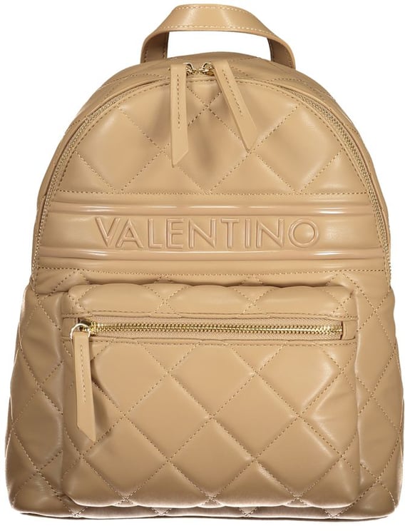 Valentino by Mario Valentino Mario Valentino Beige Polyurethane Women Backpack