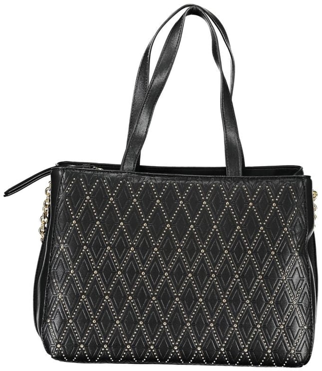 Valentino by Mario Valentino Mario Valentino Black Polyurethane Women Handbag