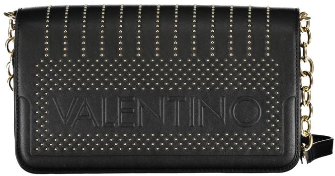 Valentino by Mario Valentino Mario Valentino Nero Polyurethane Women Shoulder Bag
