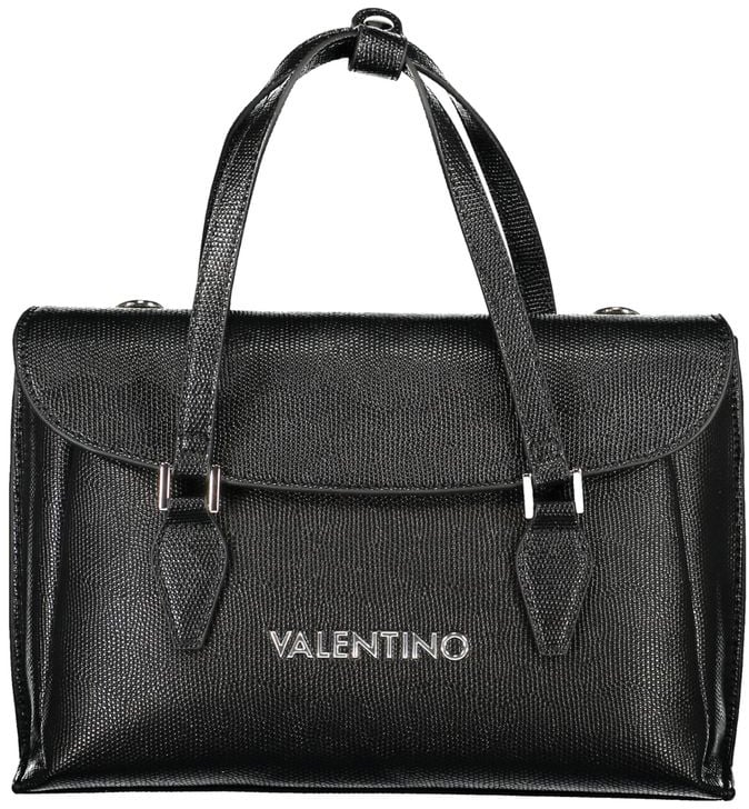 Valentino by Mario Valentino Mario Valentino Black Polyurethane Women Handbag