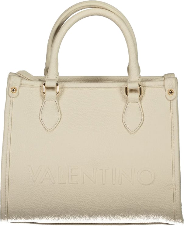Valentino by Mario Valentino Mario Valentino Beige Polyurethane Women Handbag