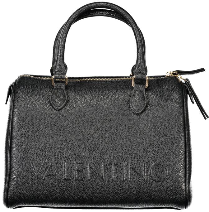 Valentino by Mario Valentino Mario Valentino Black Polyurethane Women Handbag