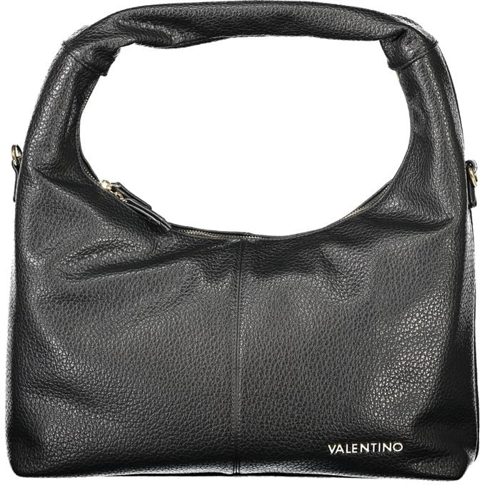 Valentino by Mario Valentino Mario Valentino Black Polyurethane Women Shoulder Bag