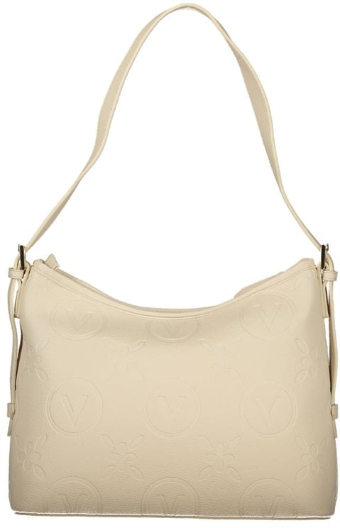 Valentino by Mario Valentino Mario Valentino Beige Polyurethane Women Handbag