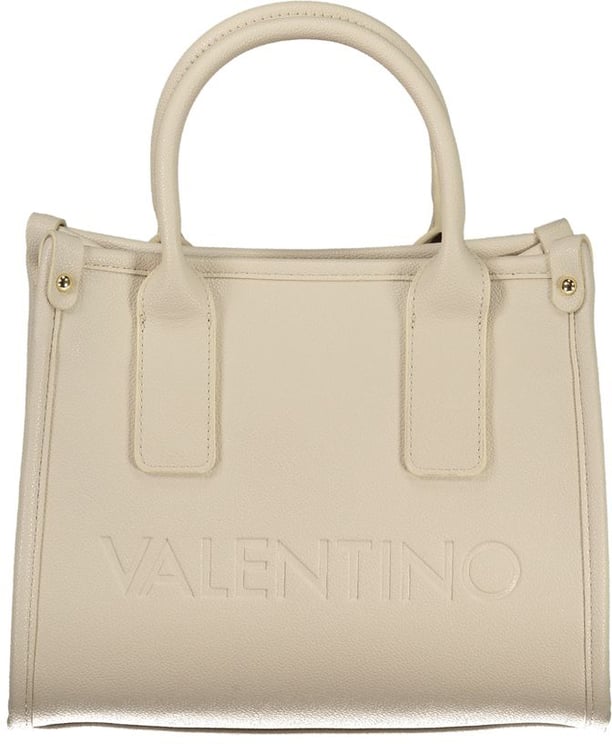 Valentino by Mario Valentino Mario Valentino Beige Polyurethane Women Handbag
