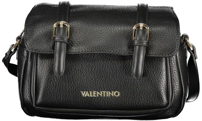Valentino by Mario Valentino Mario Valentino Black Polyurethane Women Shoulder Bag