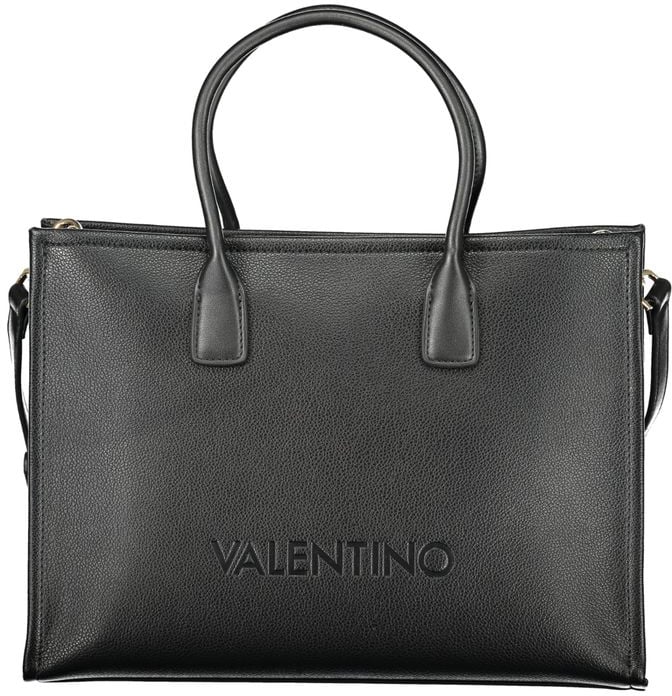 Valentino by Mario Valentino Mario Valentino Black Polyurethane Women Handbag