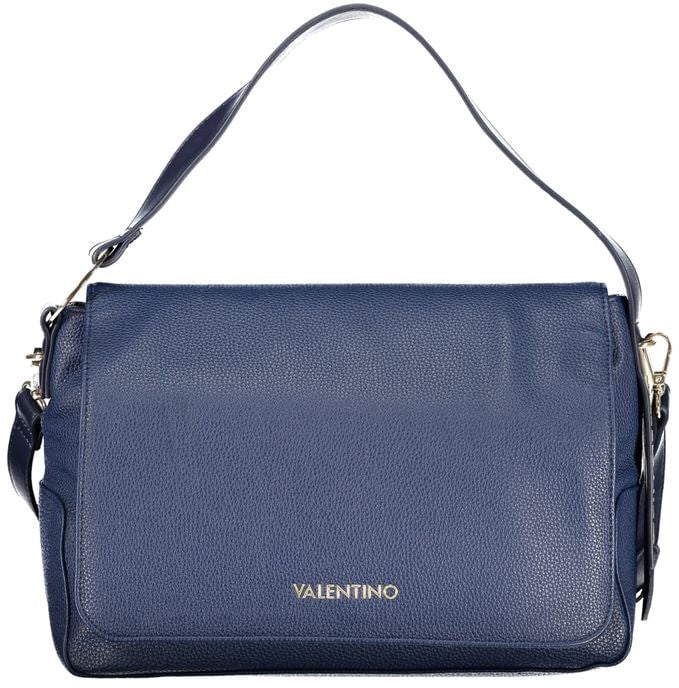 Valentino by Mario Valentino Mario Valentino Blue Polyurethane Women Shoulder Bag