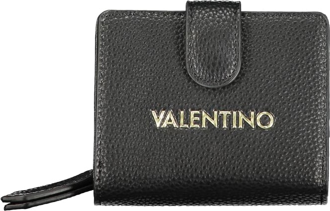 Valentino by Mario Valentino Mario Valentino Black Polyurethane Women Wallet