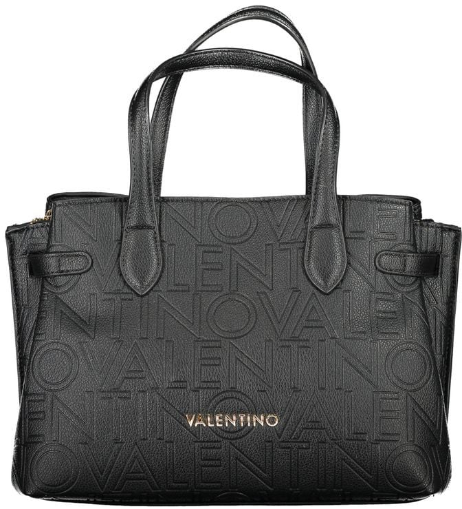 Valentino by Mario Valentino Mario Valentino Black Polyurethane Women Handbag