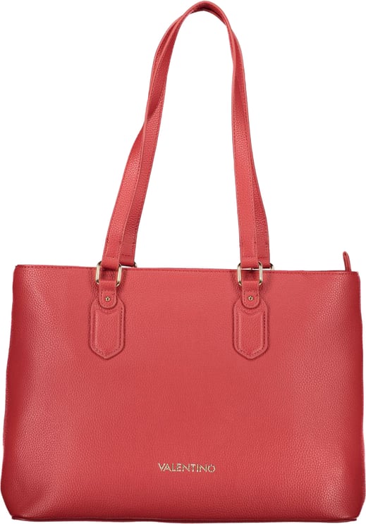 Valentino by Mario Valentino Mario Valentino Rosso Polyurethane Women's Bag With Zip Closure And Compartments