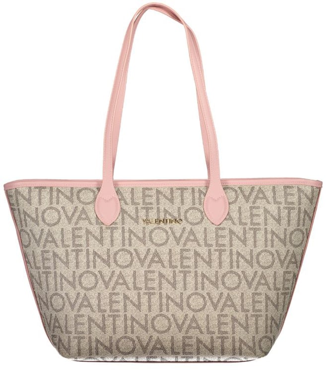 Valentino by Mario Valentino Mario Valentino Beige Polyurethane Women's Shoulder Bag