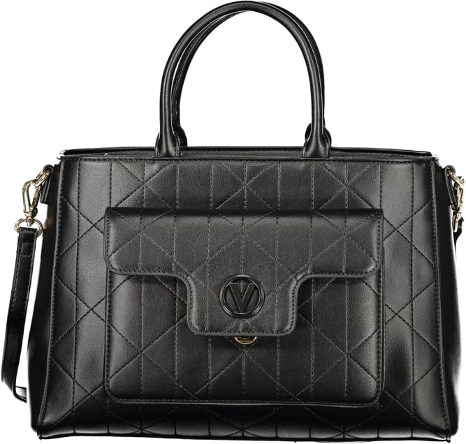 Valentino by Mario Valentino Mario Valentino Black Polyurethane Women's Bag