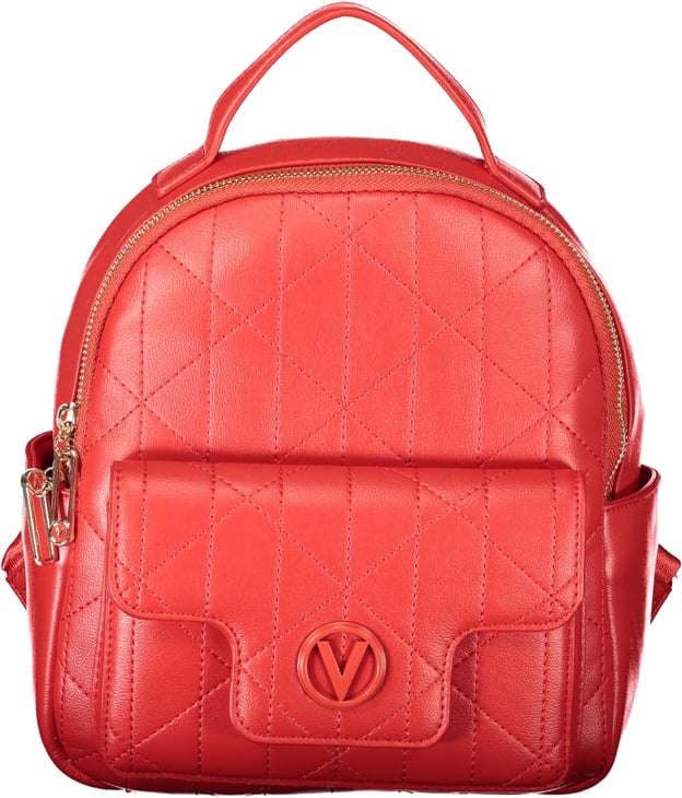 Valentino by Mario Valentino Mario Valentino Red Polyurethane Women's Backpack