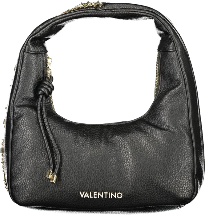 Valentino by Mario Valentino Mario Valentino Black Polyurethane Women's Bag