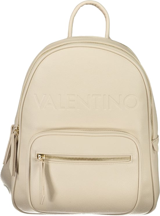 Valentino by Mario Valentino Mario Valentino Beige Polyurethane Womens Backpack