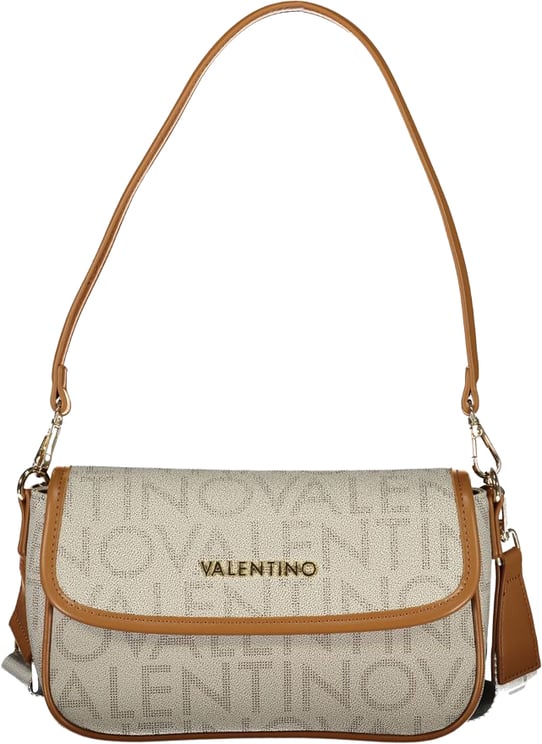 Valentino by Mario Valentino Mario Valentino Beige Polyurethane Womens Bag