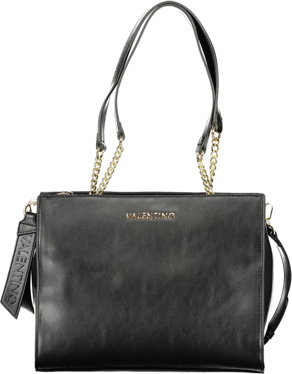 Valentino by Mario Valentino Mario Valentino Black Polyurethane Womens Bag