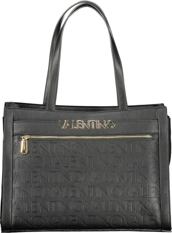 Valentino by Mario Valentino Mario Valentino Nero Polyurethane Women's Bag With Multiple Compartments