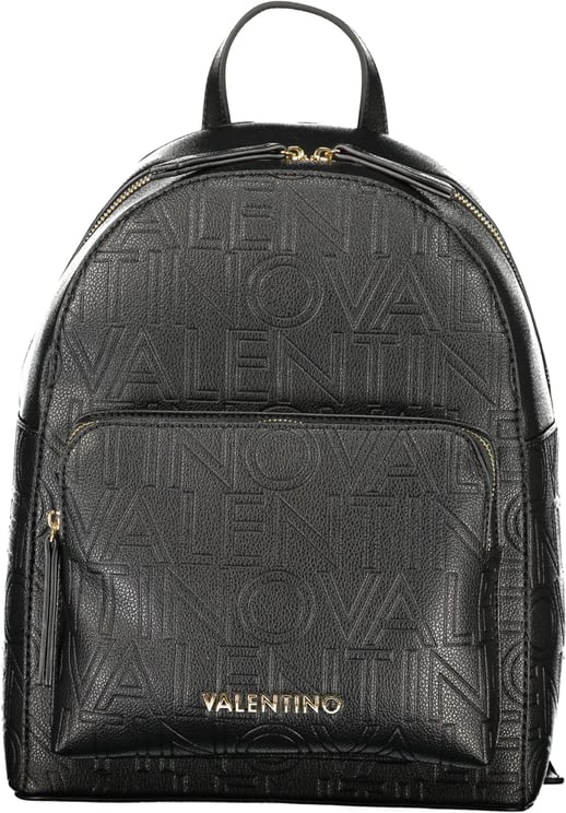 Valentino by Mario Valentino Mario Valentino Black Polyurethane Women's Backpack