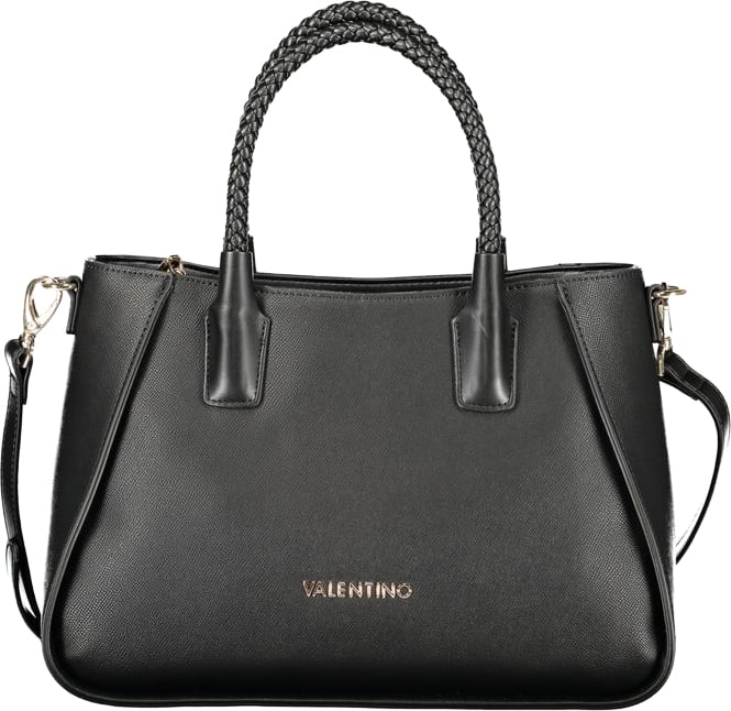Valentino by Mario Valentino Mario Valentino Nero Poliuretano Women's Bag with Adjustable Shoulder Strap