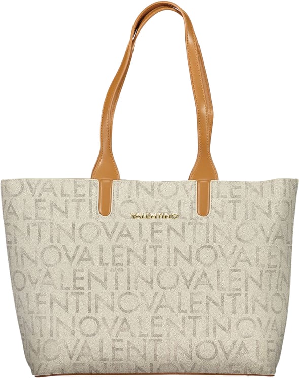 Valentino by Mario Valentino Mario Valentino Beige Polyurethane Womens Bag