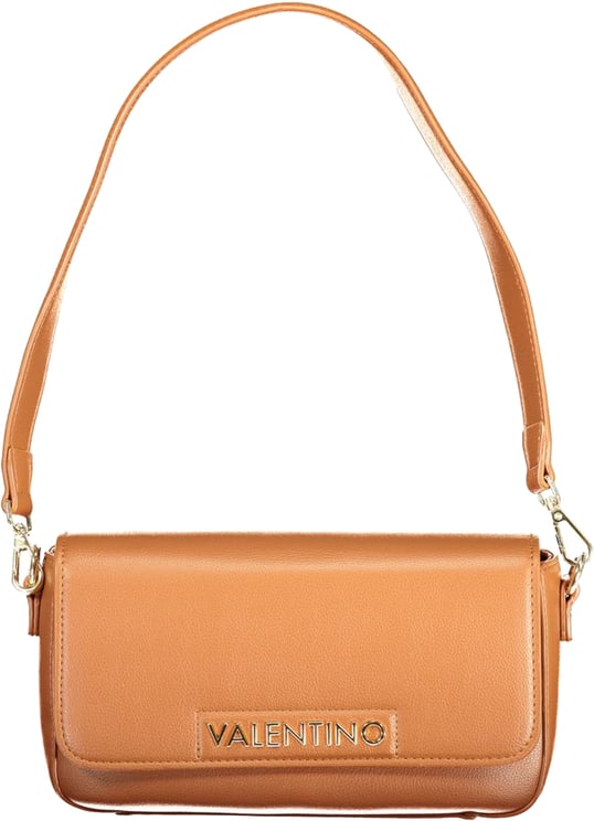 Valentino by Mario Valentino Mario Valentino Brown Polyurethane Women's Bag with Adjustable Shoulder Strap