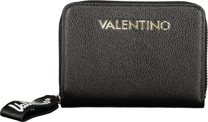Valentino by Mario Valentino Mario Valentino Nero Polyurethane Women's Wallet