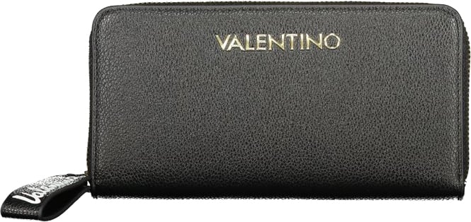 Valentino by Mario Valentino Mario Valentino Black Polyurethane Women's Wallet