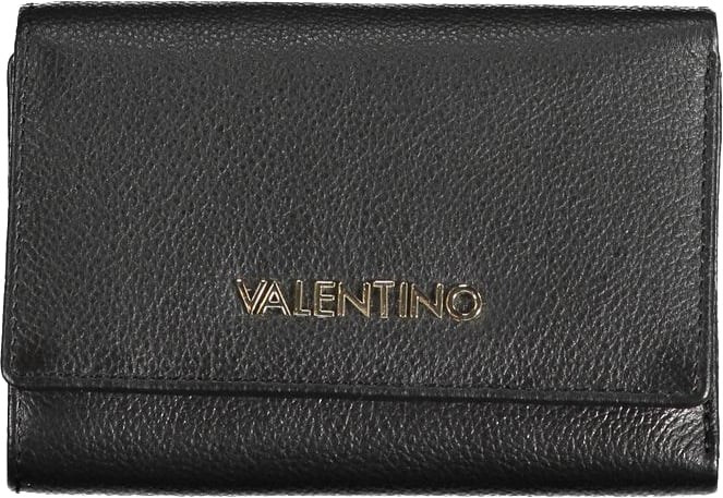 Valentino by Mario Valentino Mario Valentino Black Polyurethane Women Wallet