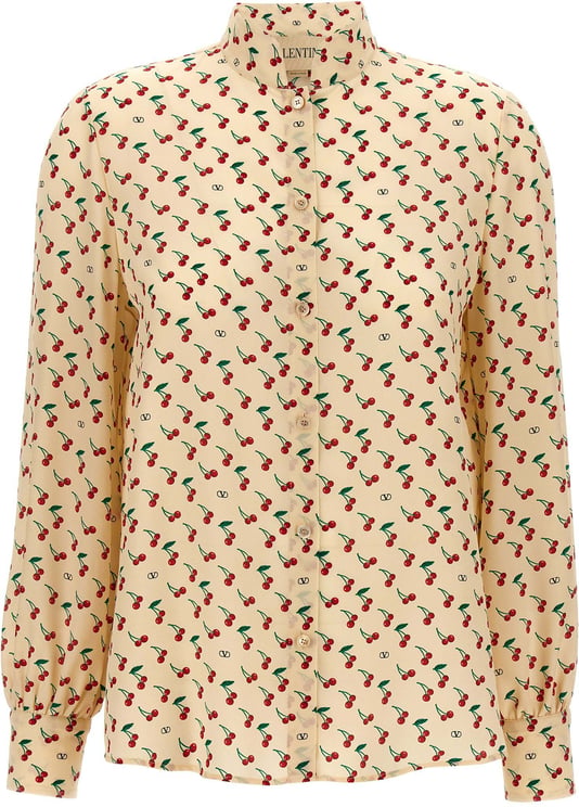Valentino Garavani Valentino Garavani Beige Silk Blouse