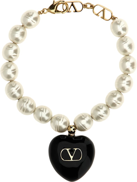 Valentino Garavani Valentino Garavani Black Brass Bracelet