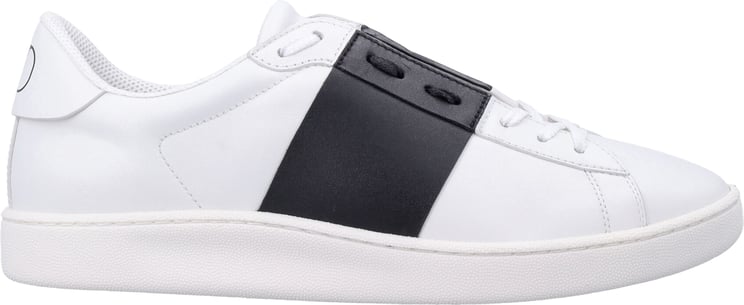 Valentino Garavani Open Royco Vlogo White/Black/White