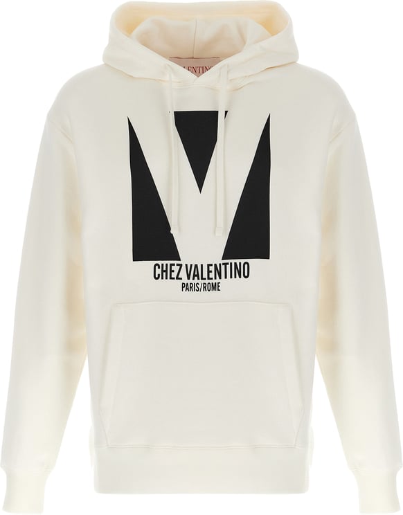 Valentino Garavani Valentino Garavani White Cotton Sweatshirt