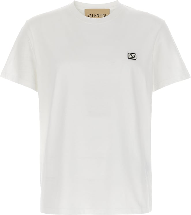 Valentino Garavani Valentino Garavani White Cotton T-Shirt