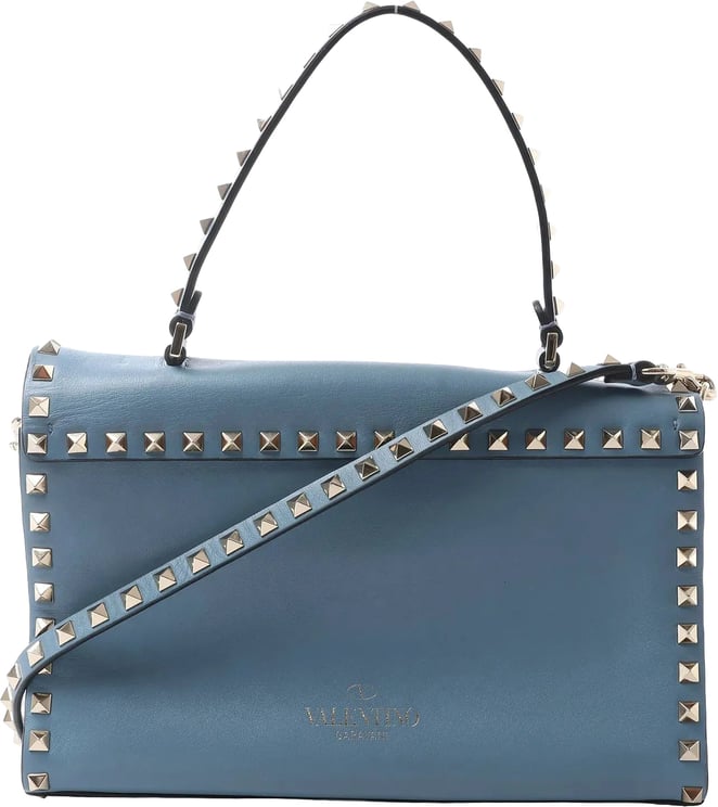 Valentino Garavani Valentino Rockstud 2Way Handbag in Blue