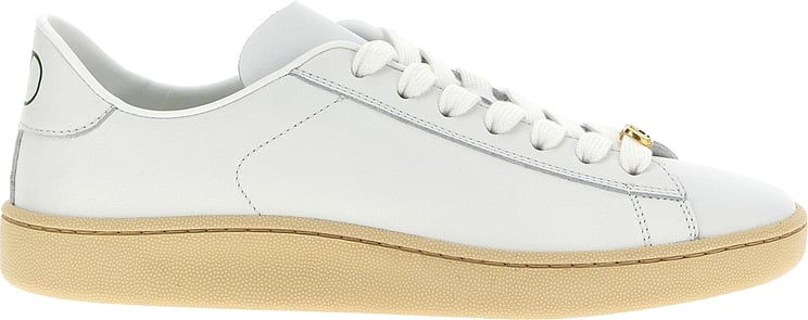 Valentino Garavani Valentino Garavani White Calfskin Low Top Sneakers