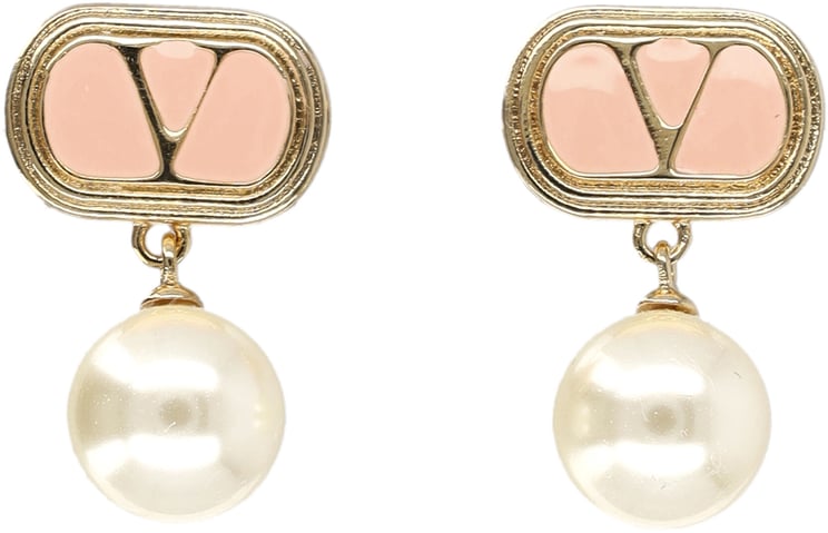 Valentino Garavani Earring Pearl Orocream