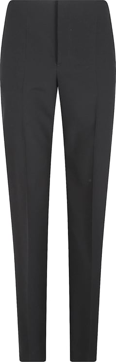 Valentino Garavani Tailored Slim Fit Wool Trousers with Pressed Creases