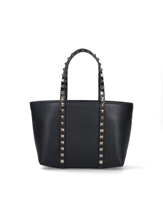 Valentino Garavani "Rockstud" Small Handbag – Black