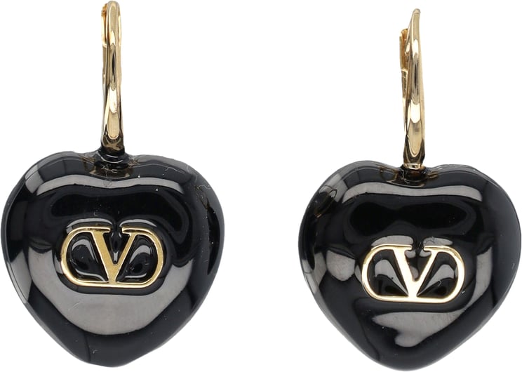 Valentino Garavani Earring Coeur Goldblack